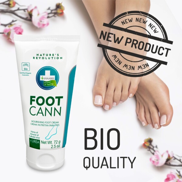 Pour dire adieu aux pieds secs et abîmés, voici la crème naturelle Footcann par Annabis