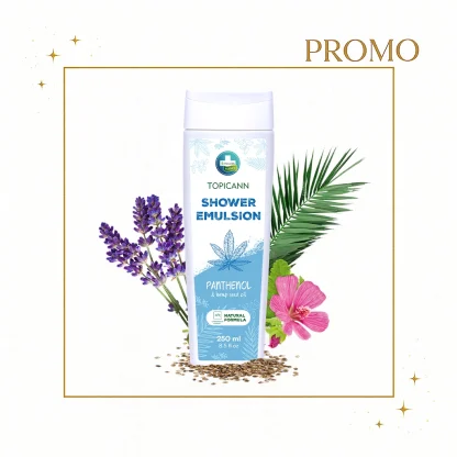 FETES DE FIN D'ANNEE -15% - TOPICANN Gel douche ANNABIS - Soin des peaux atopiques