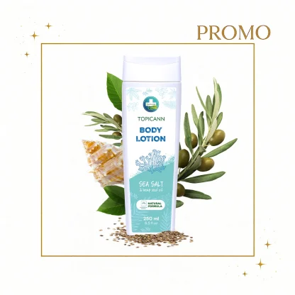 FETES DE FIN D'ANNEE -15% - TOPICANN Lotion corporelle ANNABIS - Soin des peaux atopiques