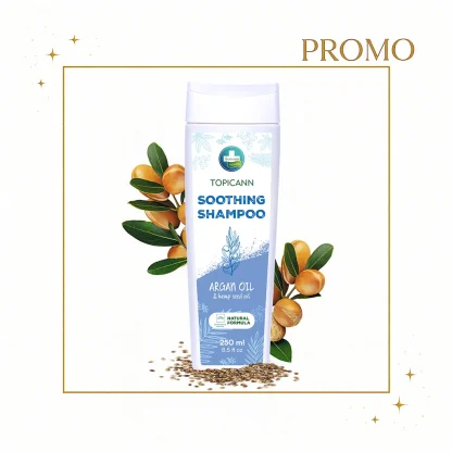FETES DE FIN D'ANNEE -25% - TOPICANN Shampoing doux ANNABIS - Soin des peaux atopiques